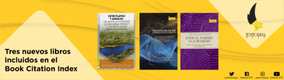 Tres nuevos libros de la Editorial UPTC incluidos en el Book Citation Index